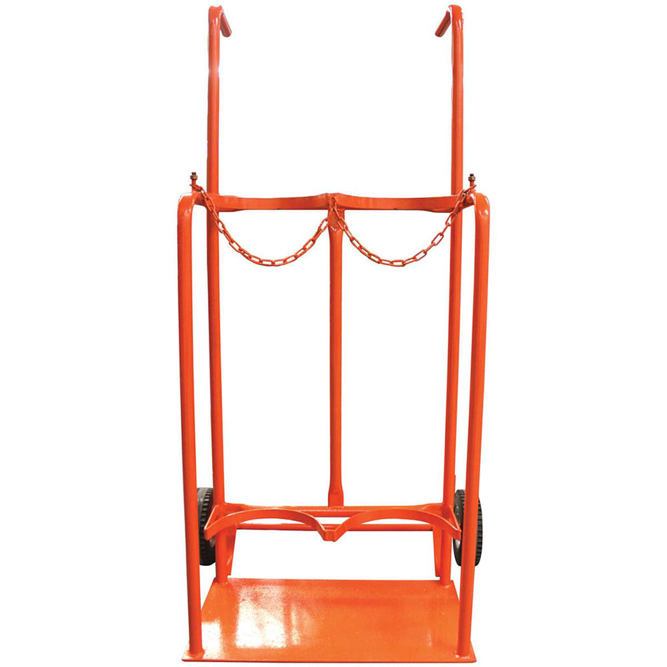 CARRETILLA PORTA TANQUE OXI/ACETILENO REFORZADO RUEDA DE HULE SKU Y-9096-REFH0