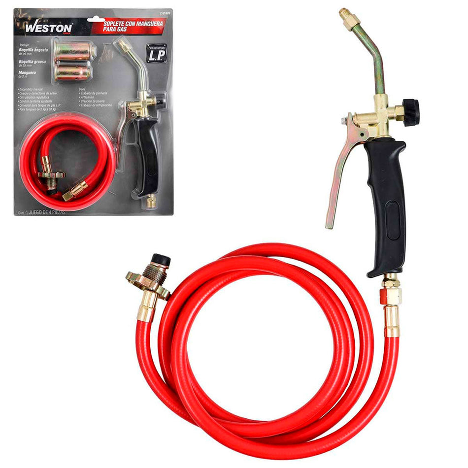 SOPLETE C/MANGUERA PARA GAS SKU Z-618780