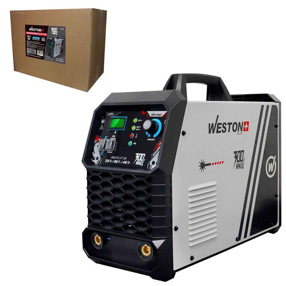 INVERSOR MMA/TIG 300A 220/440V (1PHASE/3PHASE) SKU Z-624000