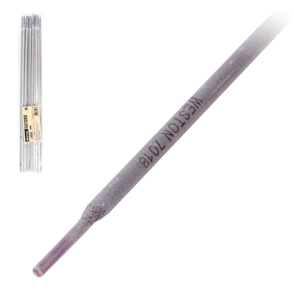 ELECTRODO PARA SOLDAR 7018 1/8"- 450MM 9KG GRIS (9 BOLSAS DE 1 KG) SKU Z-62470-010