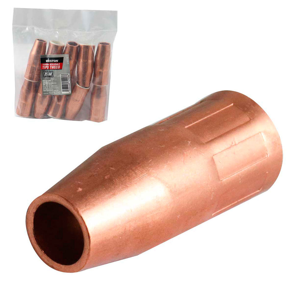 21-50 TOBERA 1/2" T/TWECO DESLIZABLE (PRECIO X PIEZA - EMPAQUE C/10 PZAS) SKU Z-627120