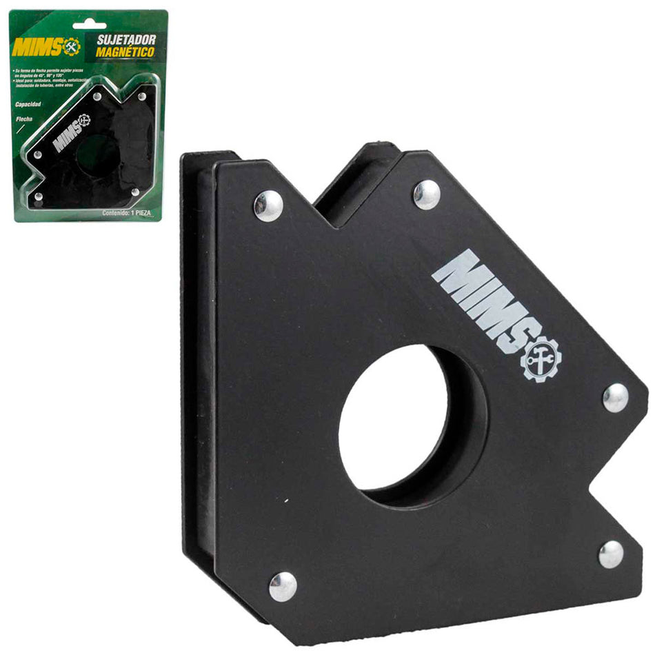 SUJETADOR MAGNETICO TIPO FLECHA P/SOLDAR 5" - 38KG SKU Z-630450