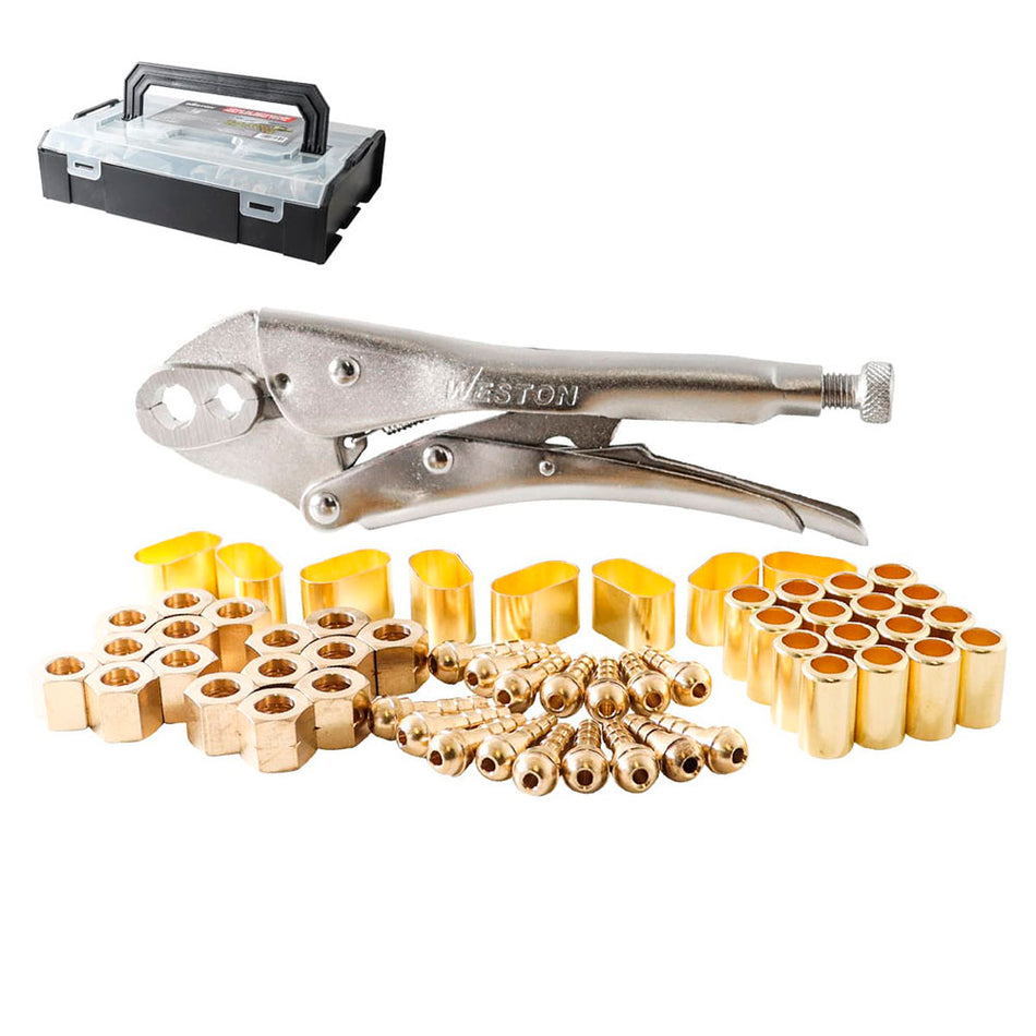 JUEGO DE REPARACION PARA MANGUERA CUATA 1/4 SKU Z-631200