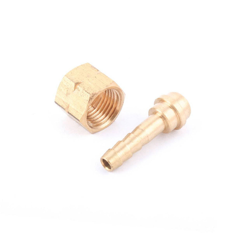 CONEXION PARA MANGUERA CUATA 1/4" ROSCA 9/16"-18 IZQ. ACETILENO SKU Z-631420