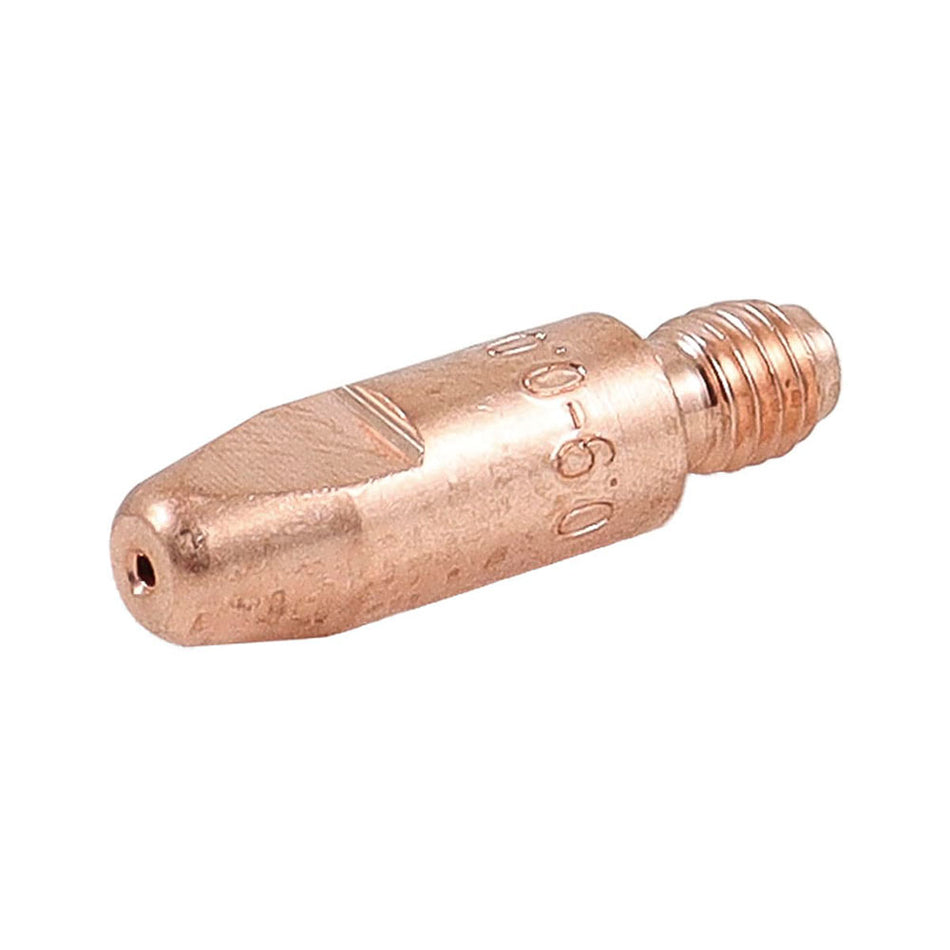 PUNTA DE CONTACTO 0.8MM / M6 P/ANTORCHA T/BINZEL MB25 Z-65525 (PRECIO X PIEZA - EMPAQUE C/10 PZAS SKU Z-632650