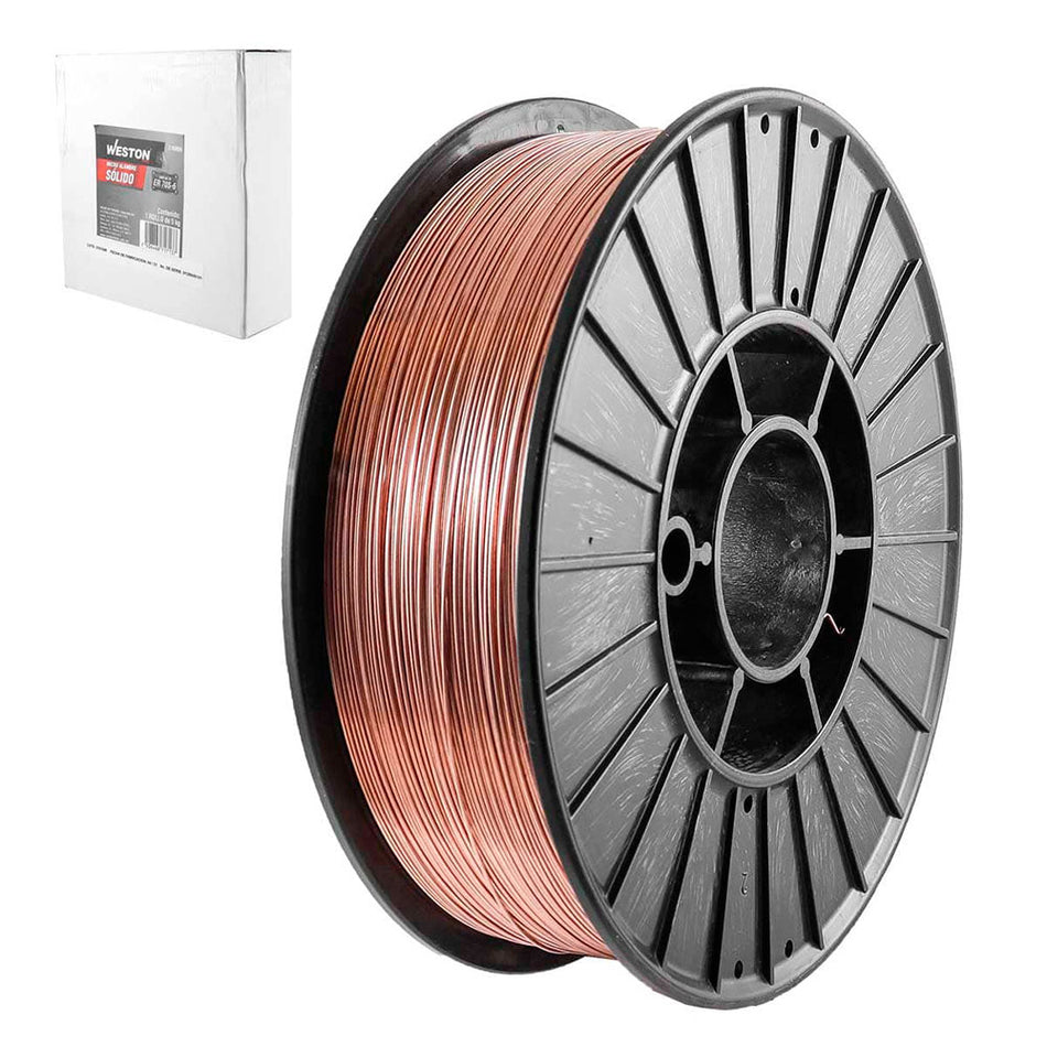 SOLDADURA MICROALAMBRE SOLIDO 70S-6 0.035 (0.9MM) 5KG SKU Z-650580