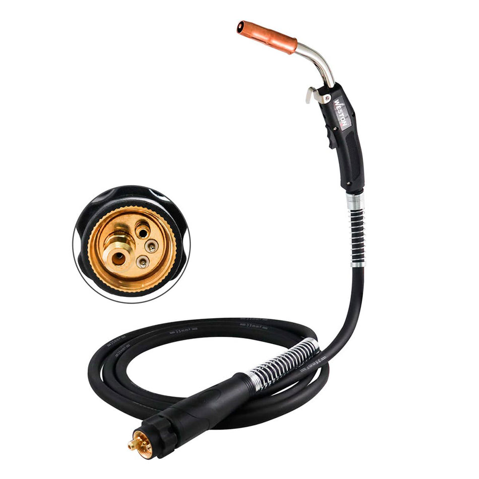 ANTORCHA MIG TIPO TWECO 300 AMP 300-4M CONEXION TIPO EUROPEA SKU Z-656150