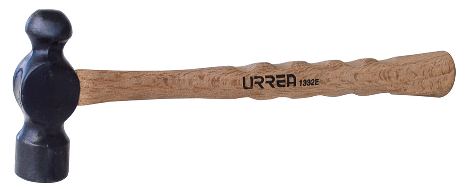 MARTILLO DE BOLA BLACK CON MANGO DE MADERA ESTRIADO DE 16", 32 OZ  SKU 1332E