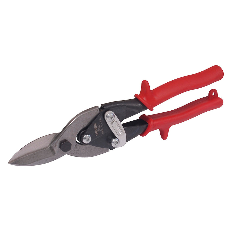 TIJERA CON MANGO RUBBER GRIP PARA HOJALATERO MULTIPLES USOS TIPO AVIACIAN UNIVERSAL  SKU 303U