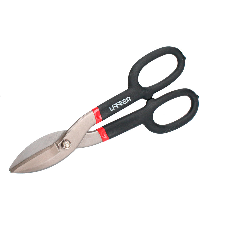 TIJERA PARA HOJALATERO CON MANGO RUBBER GRIP 10"  SKU 320G