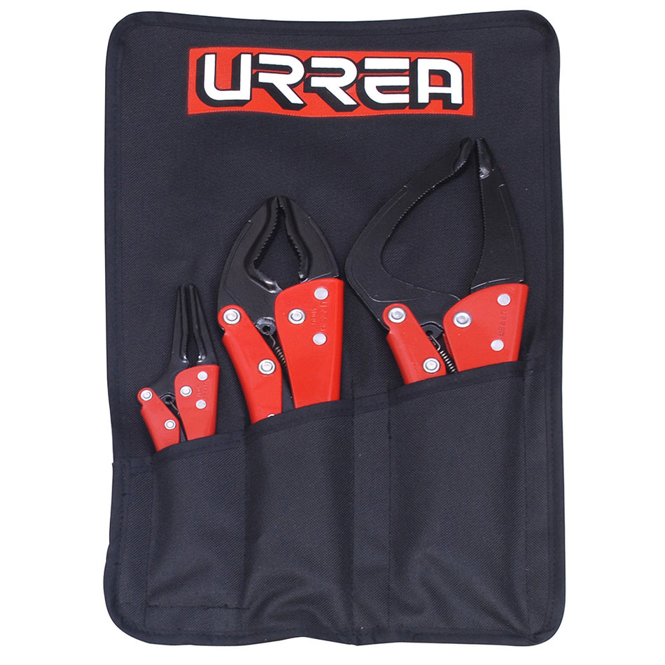 JUEGO DE PINZAS DE PRESIAN, 3 PIEZAS  SKU 4100A