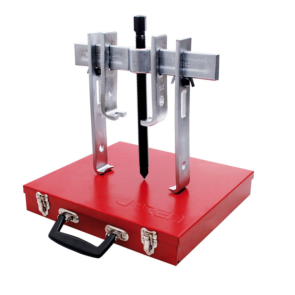 EXTRACTOR QUIJADA RECTA TIPO A 10 TON, 9 PIEZAS EN CAJA METALICA  SKU 4238B