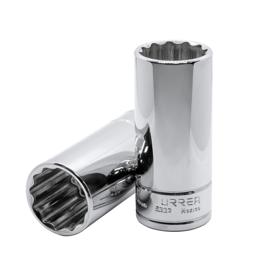 DADO LARGO CUADRO DE 1/2", 6 PUNTAS, EN PULGADAS, 15/16"  SKU 5330H