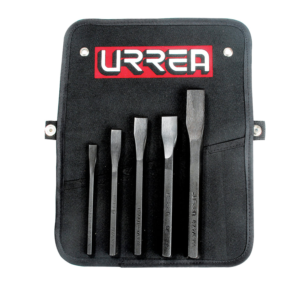 JUEGO COMBINADO DE CINCELES CORTA FRAO, 5 PIEZAS  SKU 86A