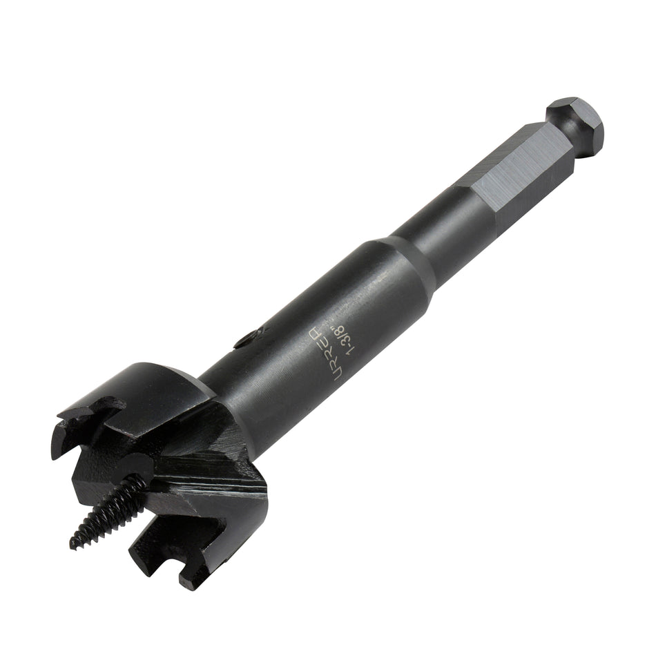 BROCA PARA MADERA DE ACERO FORSTNER 1 3/8" ZANCO DE 7/16"  SKU BF1-3/8