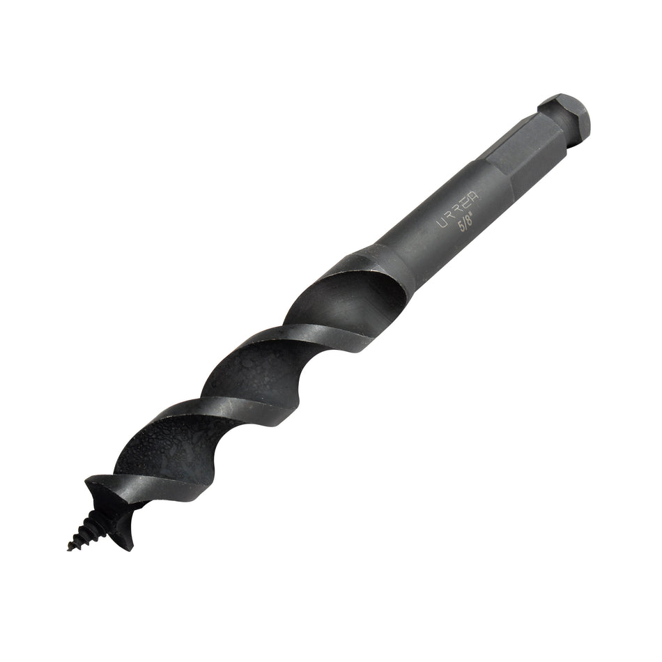 BROCA PARA MADERA DE ACERO AL CARBONO TIPO GUSANO 5/8" ZANCO DE 7/16"  SKU BMG5/8