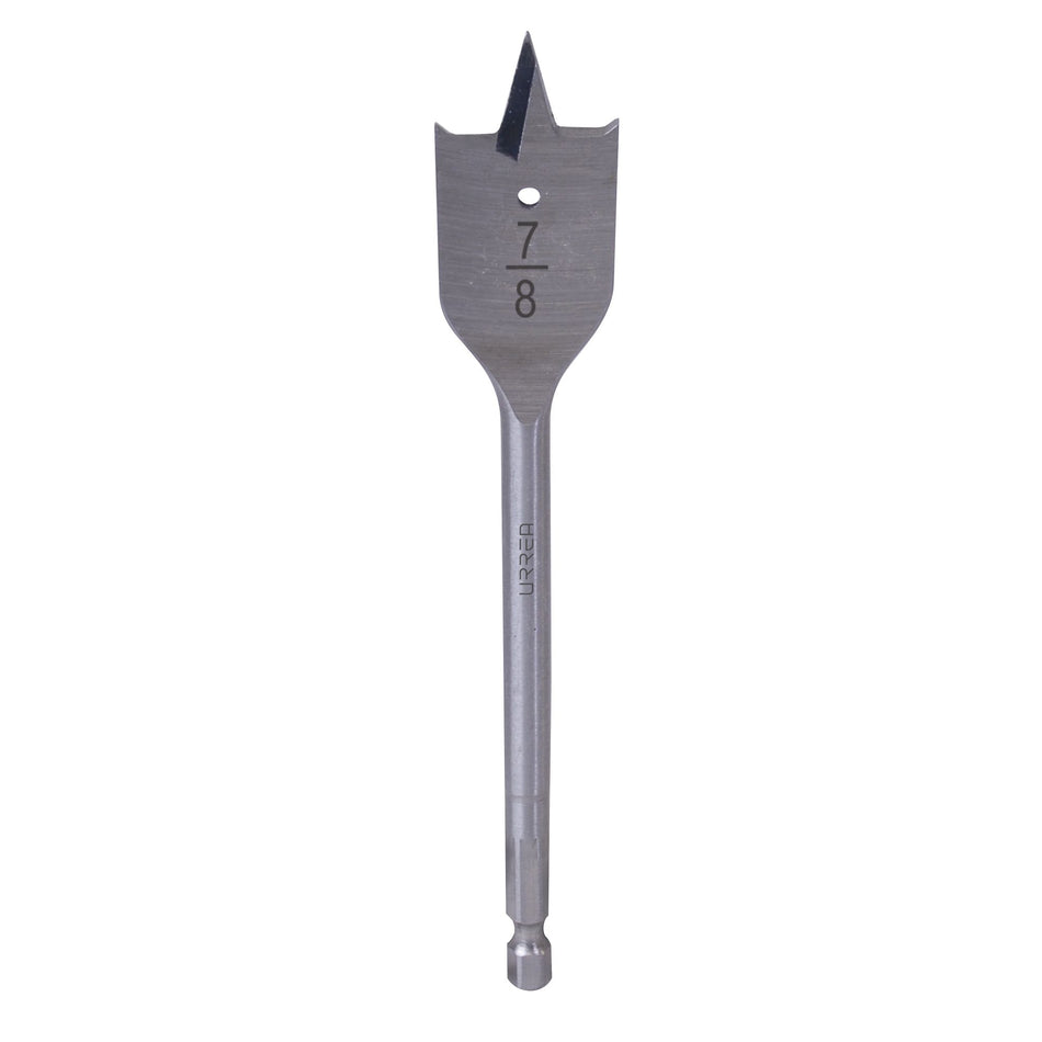 BROCA PARA MADERA DE ACERO AL CARBONO TIPO MANITA 7/16" ZANCO DE 1/4"  SKU BMM7/16