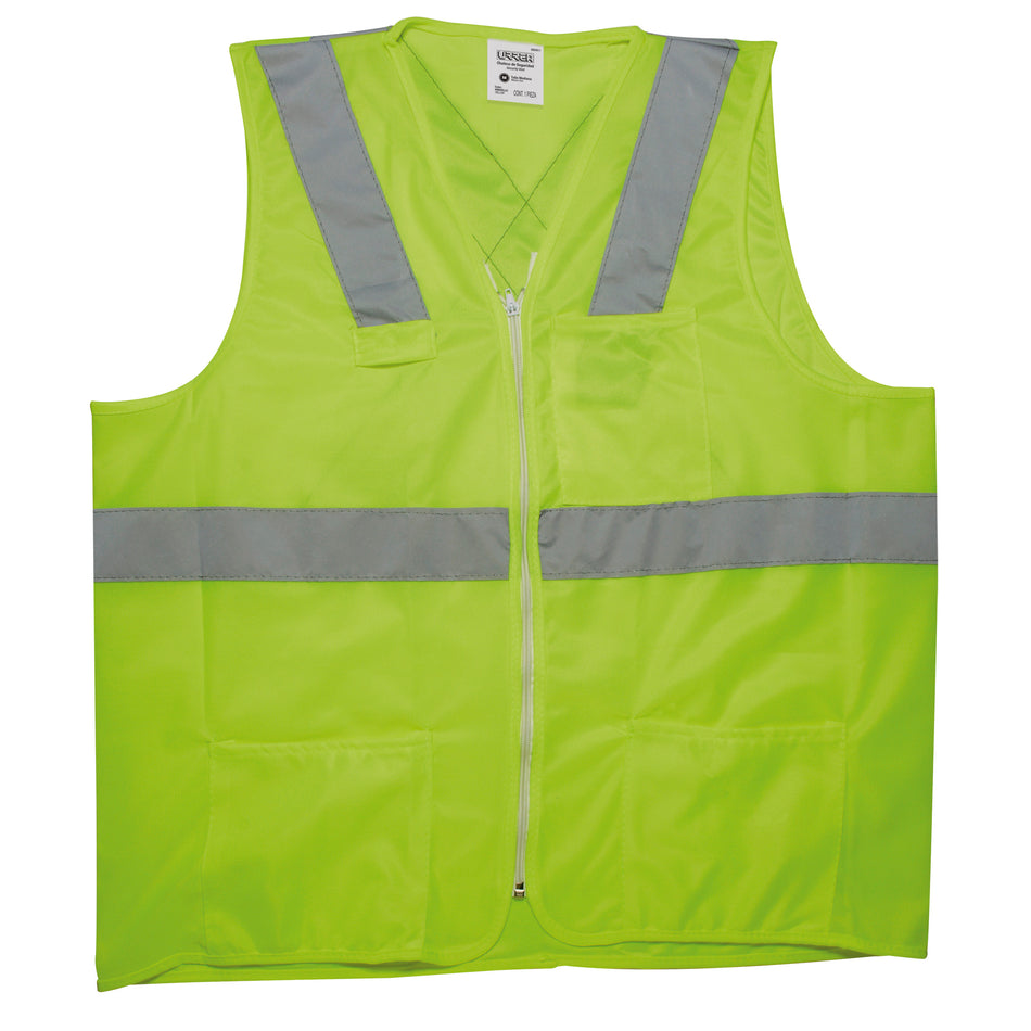 CHALECO DE SEGURIDAD DE ALTA VISIBILIDAD VERDE M  SKU USCH61
